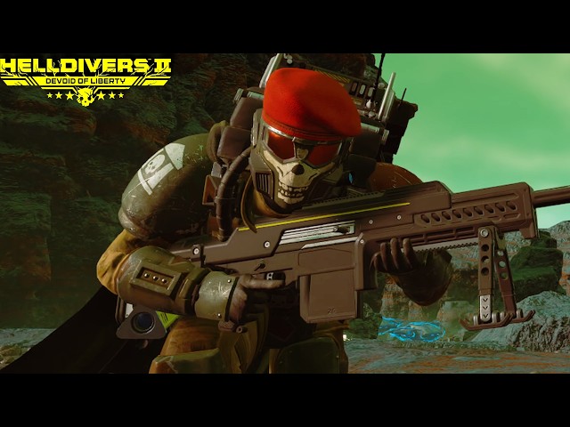 Helldivers 2 - Illuminate Mindless Masses Public lobby - AMR/Fire Build - Max Difficulty Gameplay