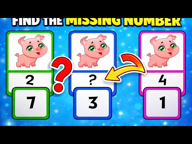 Find the missing number 🤔@learnwithgrowth #find #number #learning #trending #nurseryrhymes 