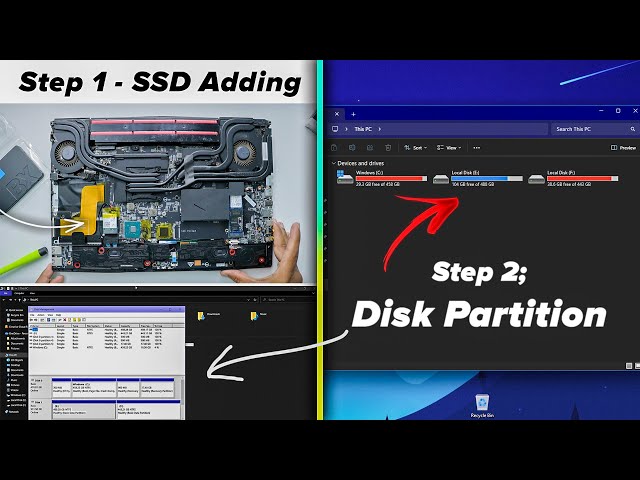 How to Do Disk Partition in Windows 11 | 2.5 Inch SSD Installation Guide