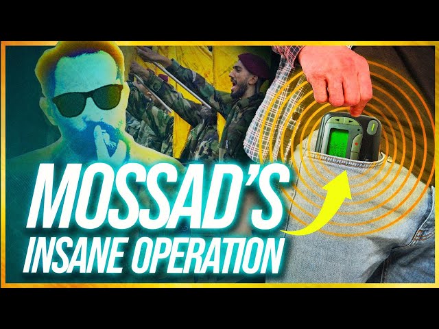 Mossad's INSANE Pager Operation INSIDE STORY