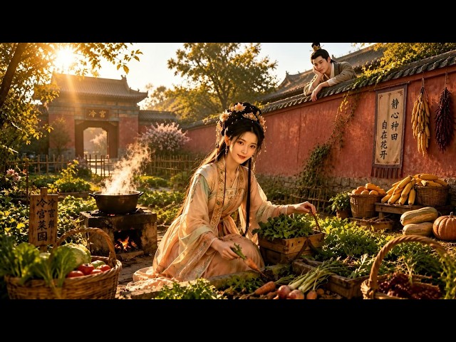 Framed Palace Outcast Farms Gold — Disguised Emperor Chases Her#drama #chinesedrama #chinesedrama