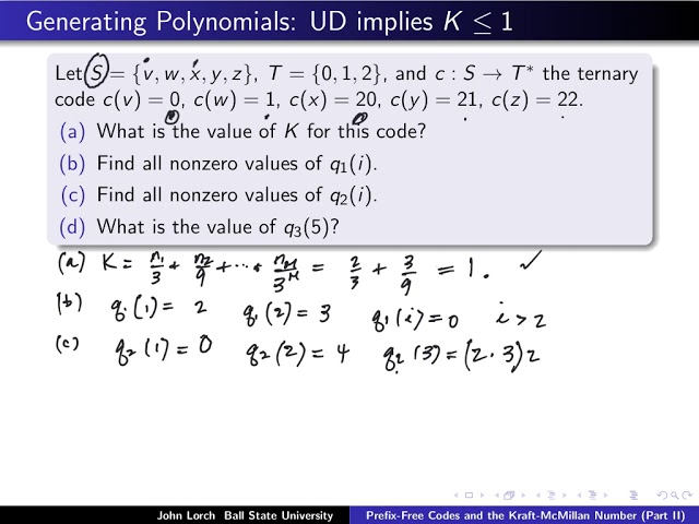 Prefix-Free Codes Part 2