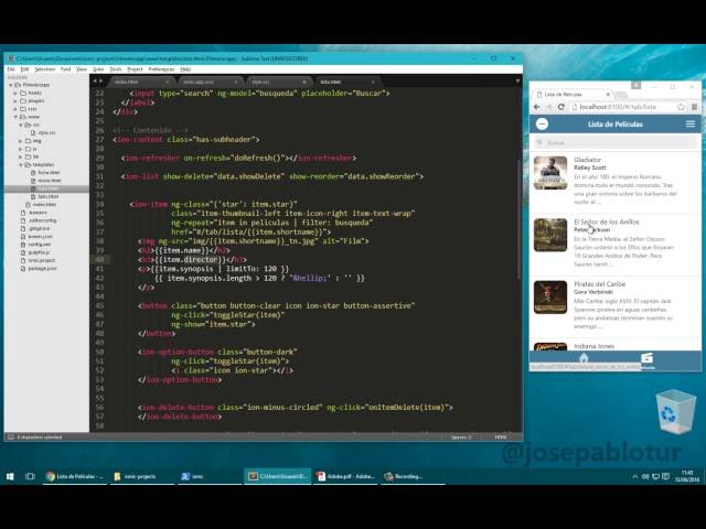 25 - Curso Ionic - Apariencia: CSS y SASS