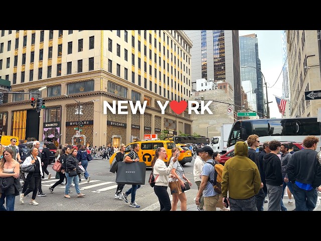 [4K] 🇺🇸 NYC Street Bustle & Energy | Real City Vibes & Sounds (2026)