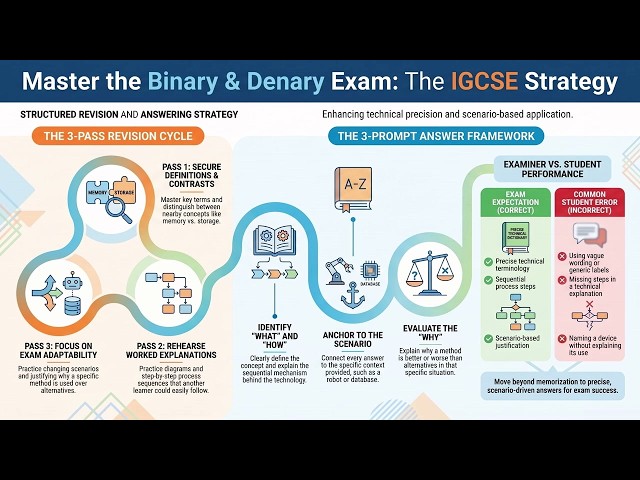 A* Exam Guide: Binary and Denary Nu... | Cambridge IGCSE Computer Science - and 0478 | Ace The Exams