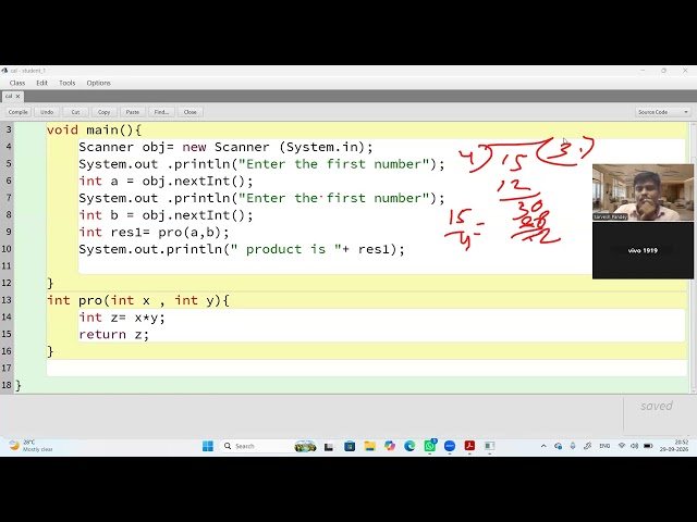 Java Methods Tutorial: Multiplication & Division | Return Types, Double Data Type & Typecasting
