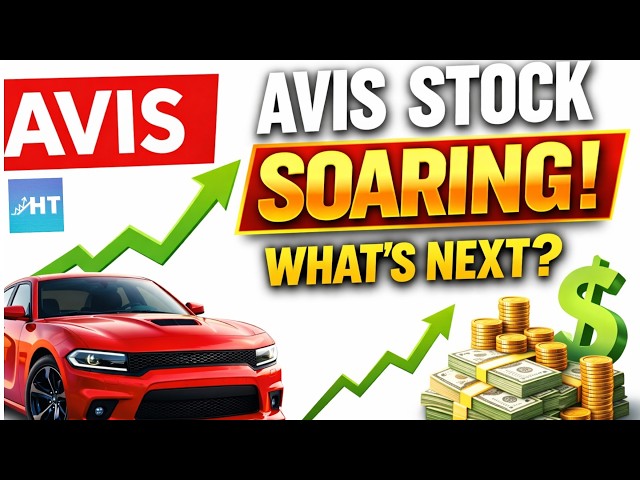 AVIS CAR stock +142% in 3 weeks after BAD earnings and SHORT SQUEEZE!