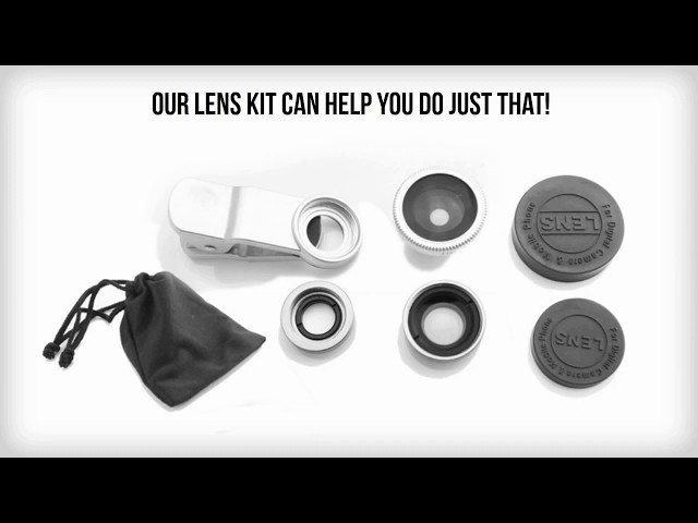 3 in 1 Universal Camera Phone Lens Kit User Guide - By Unique-Lens