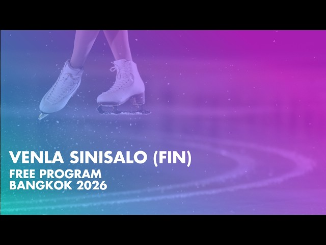 Venla SINISALO (FIN) | Junior Women Free Program | Bangkok 2026 |