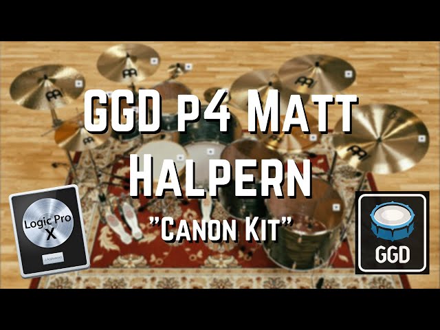 Mix-Ready GGD P4 "Canon Kit" | Logic Pro X