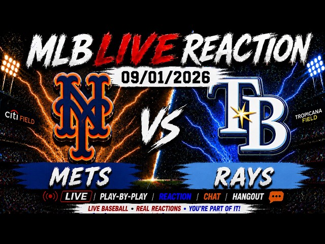 Mets vs Rays LIVE Game 2 | Can Soto Go Deep? | Tampa Series
