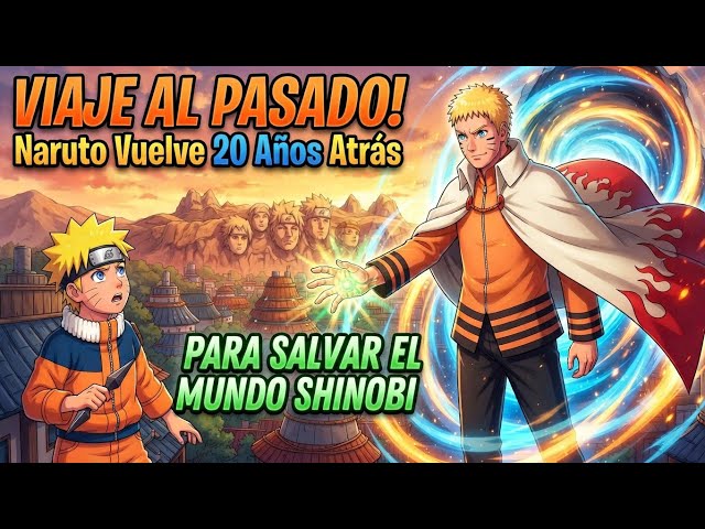 Naruto regresa al pasado para salvar a todos 