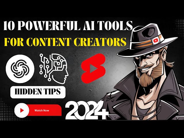 10 Powerful AI Tools to Transform Your Business & Content Creation!