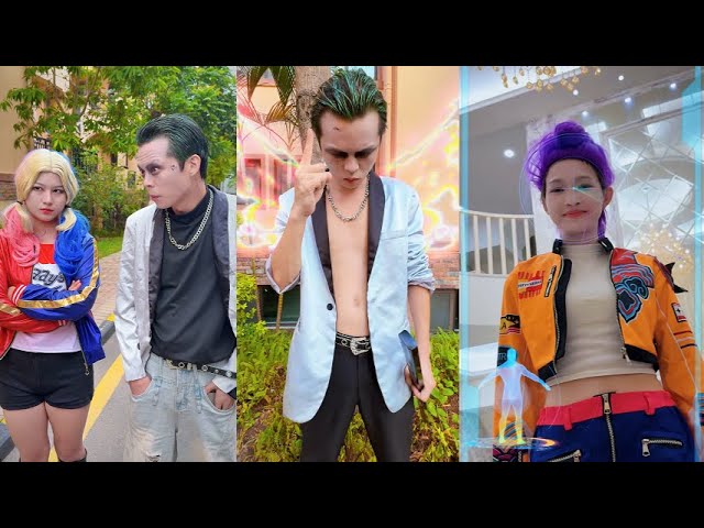 The clown is very happy#clown #couple #shorts