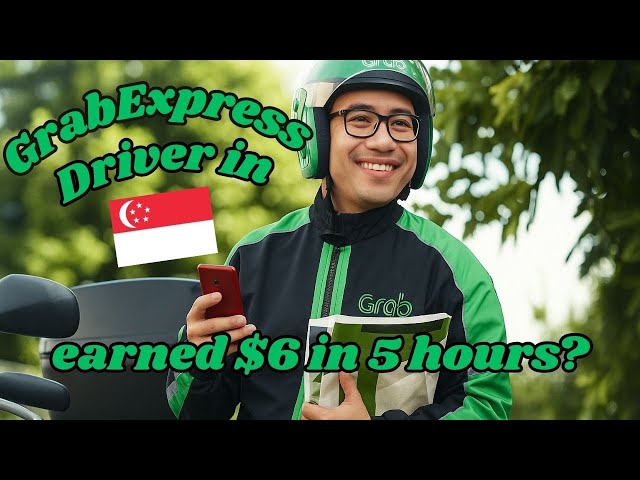 Day in a Life of a GrabExpress Driver in Singapore