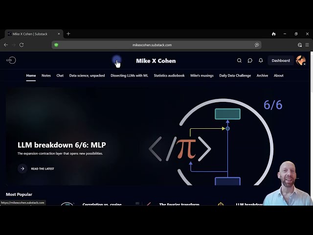Substack for data science tutorials -- with Python code files