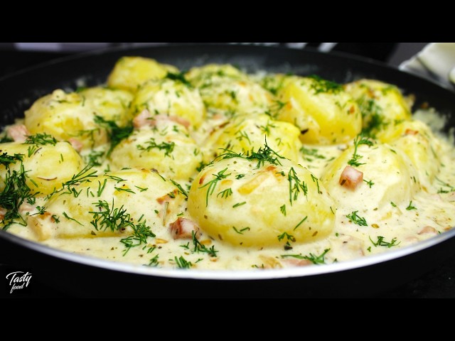 POTATO CARBONARA is so delicious and so simple!