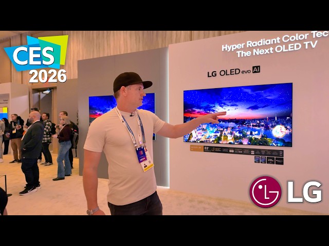 LG 2026 OLED TVs Are on Another Level 🔥 🔥 W6/G6/C6