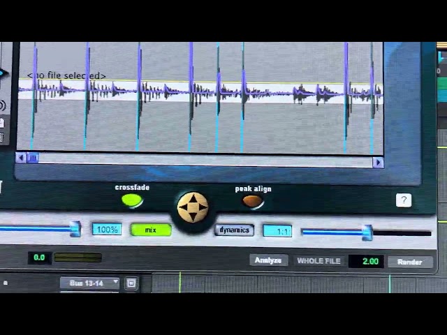 Quick protools sound replacer tutorial