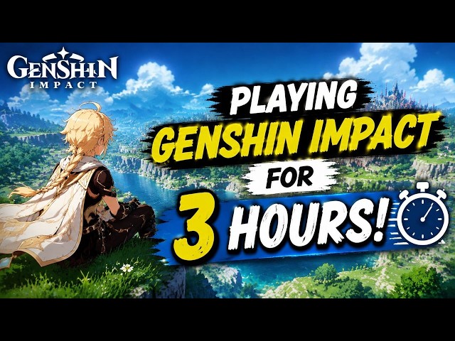 3 hours of playing #genshinimpact