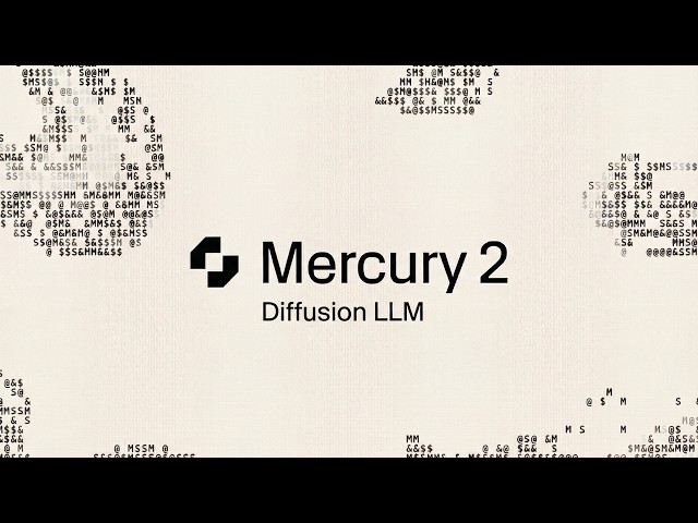 Mercury 2: The First Diffusion Model That 'Thinks'"