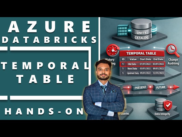 Azure Databricks Temporal Table Hands on