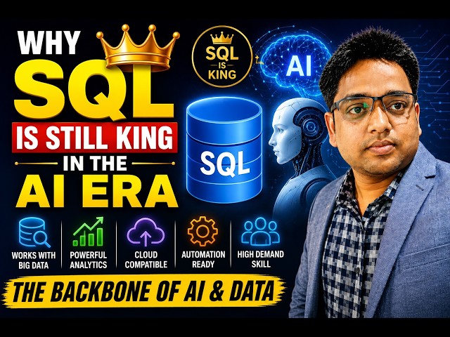 Why SQL is Still King in the AI Era 🚀 | SQL for AI & Data Careers | Pandey Guruji