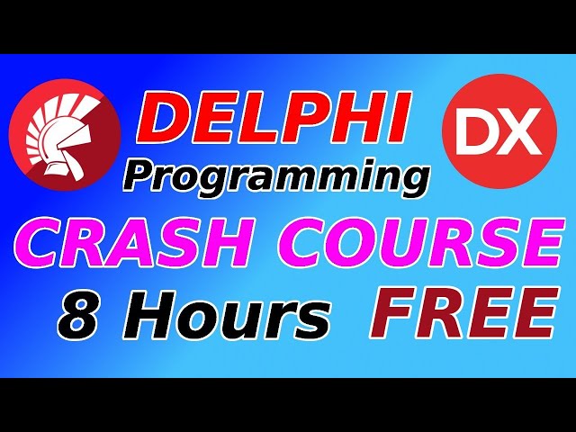 Delphi Programming - Full Beginner Crash Course