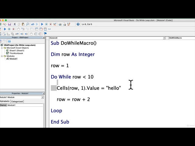6   Do While Loop