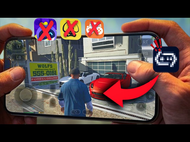 GTA 5 on Mobile (Game Hub) 😱 100% Real GTA V