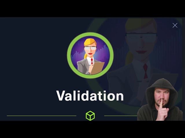 Validation - Part 1 -- [HackTheBox LIVE!]