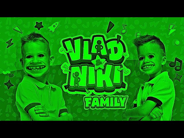 Vlad & Niki Family - Funny Intro Logo | Sponsored by Klasky Csupo Effects