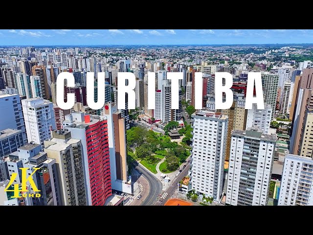 Curitiba , Brazil 🇧🇷 4K | Drone Footage