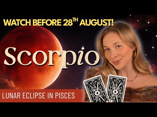 Scorpio... Your Full Moon Eclipse Message 🌕 Tarot & Astrology Reading