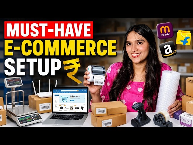 10 Required Setup and Total Cost to Start An E-commerce Business in 2026🔥| Amazon, Flipkart, Meesho