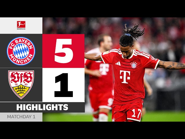 What a Way to Start the Season | FC BAYERN - VFB STUTTGART | Highlights | MD 1 – Bundesliga 2026/27