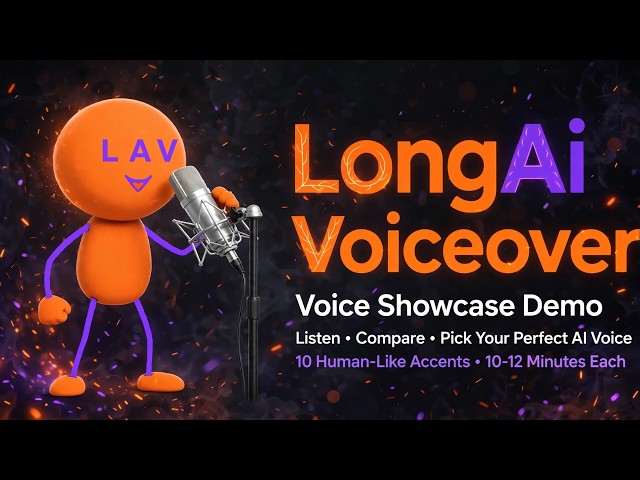 10 Premium Long-Form AI Voice Overs Compared: USA, UK, India, Australia Accent| Done-For-You Service