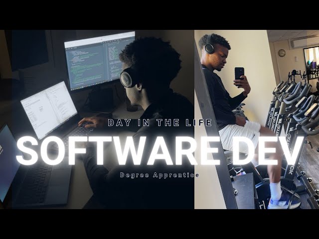 DAY IN LIFE SOFTWARE DEVELOPER/ENGINEER UK - DEGREE APPRENTICE | WITHOUT FAKING MY ROUTINE