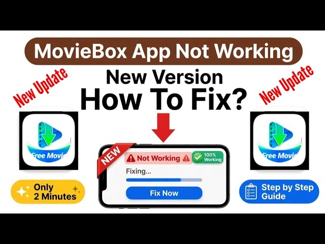 MovieBox Not Working After New Update | How to Fix MovieBox App Problem