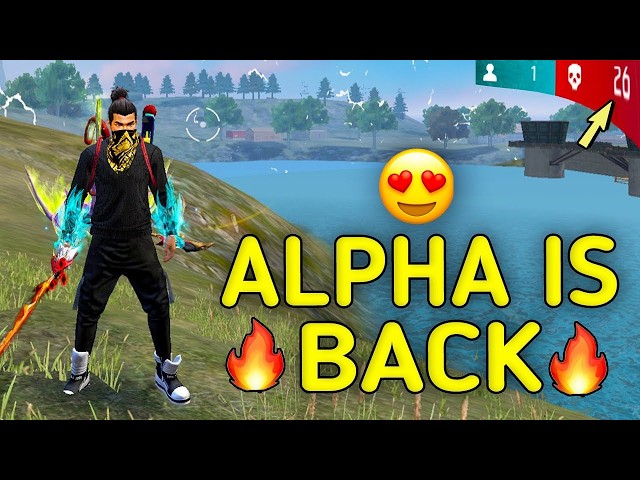 SOLO VS SQUAD || ALPHA IS BACK🔥 !!! INSANE GAMEPLAY IS BACK AGAIN🥵 || 90% HEADSHOT INTEL I5