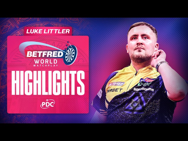 GREATEST CAMPAIGN EVER! ☢️🤯 | Luke Littler's Blackpool Highlights | 2026 Betfred World Matchplay