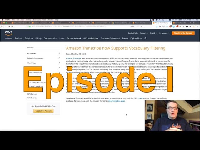 AWS AI & Machine Learning Podcast - Episode 1