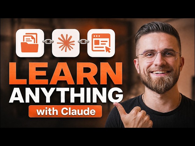 How to Learn Anything 10x Faster with Claude AI (Full Tutorial)