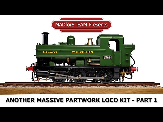 Is this the biggest partwork kit? Kingscale 5" gauge 1300 loco from Silver Crest. Let's find out !