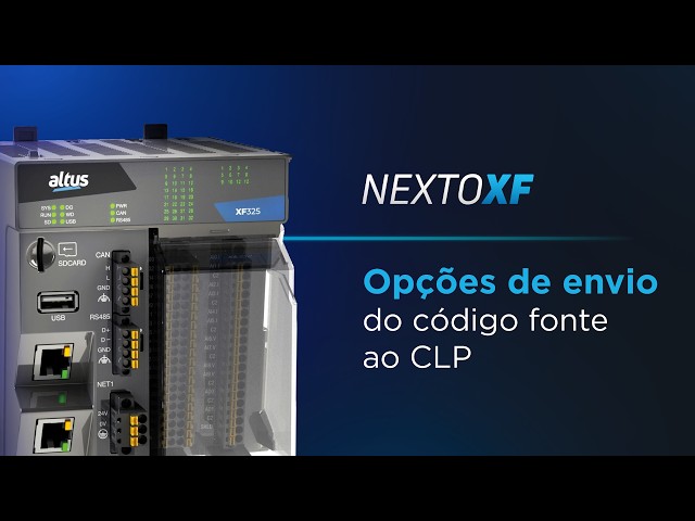 Nexto XF #67 - Options for downloading source code to the PLC
