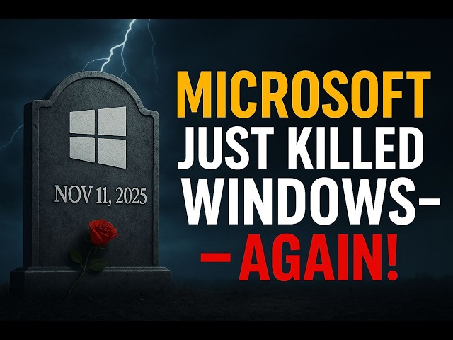 Microsoft Just Killed Windows - Again!
