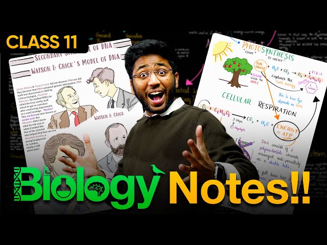 Biology Class 11 Handwritten Notes!! | All Chapters Notes of Biology Class 11 @ShobhitNirwan17