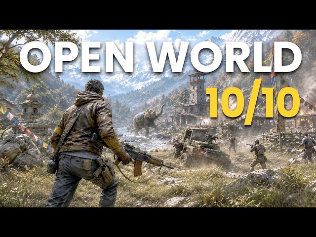 16 BEST Open World Games of ALL TIME!