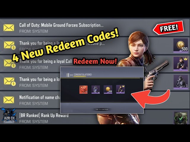 4 New Code Redeem Codm 2026... FREE MANTA RAY CHARACTER | FREE CP 