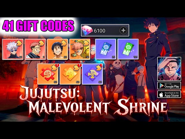 Jujutsu: Malevolent Shrine | All 41 Gift Codes & How to Redeem | Jujutsu Malevolent Shrine 41 Codes